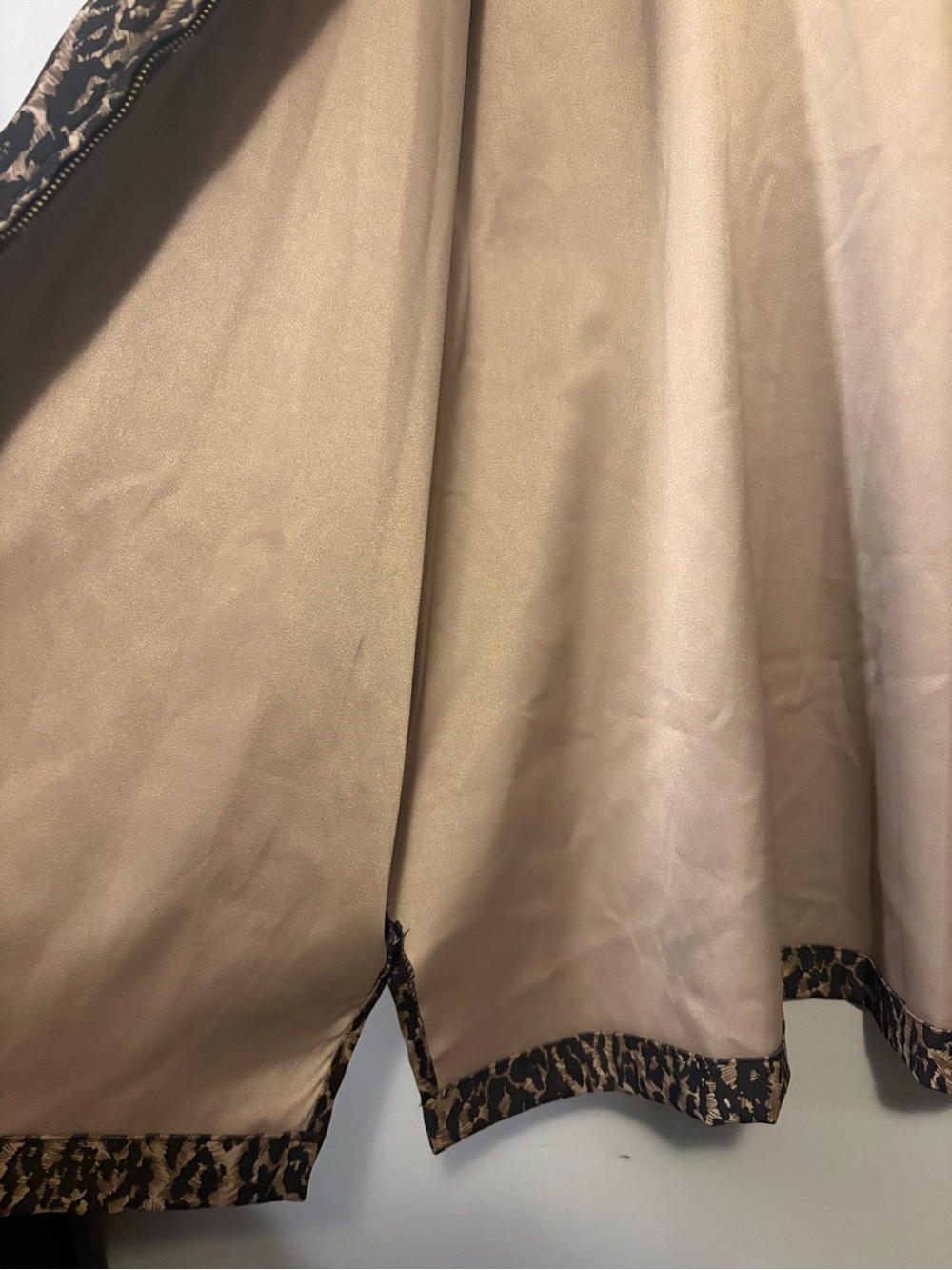 Vintage Classic Elements Leopard Jacket Lightweight Full Zip - Picture 7 of 7